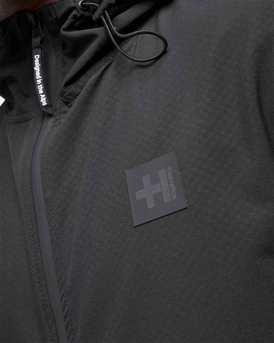 Veste à capuche Helvetica Comet - Noir