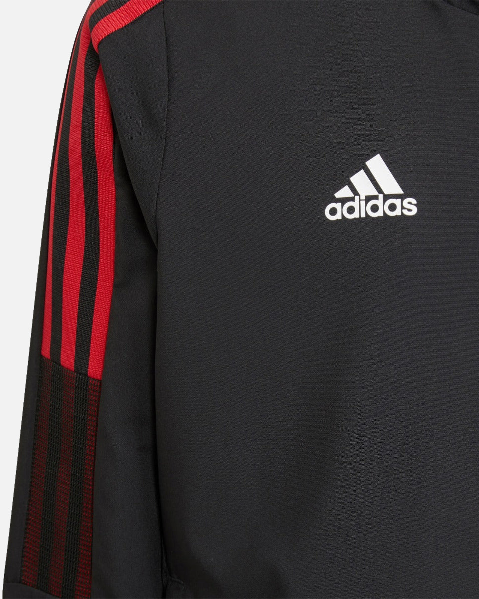 Veste Coupe-Vent Manchester United Junior 2021/2022 -  Noir/Rouge