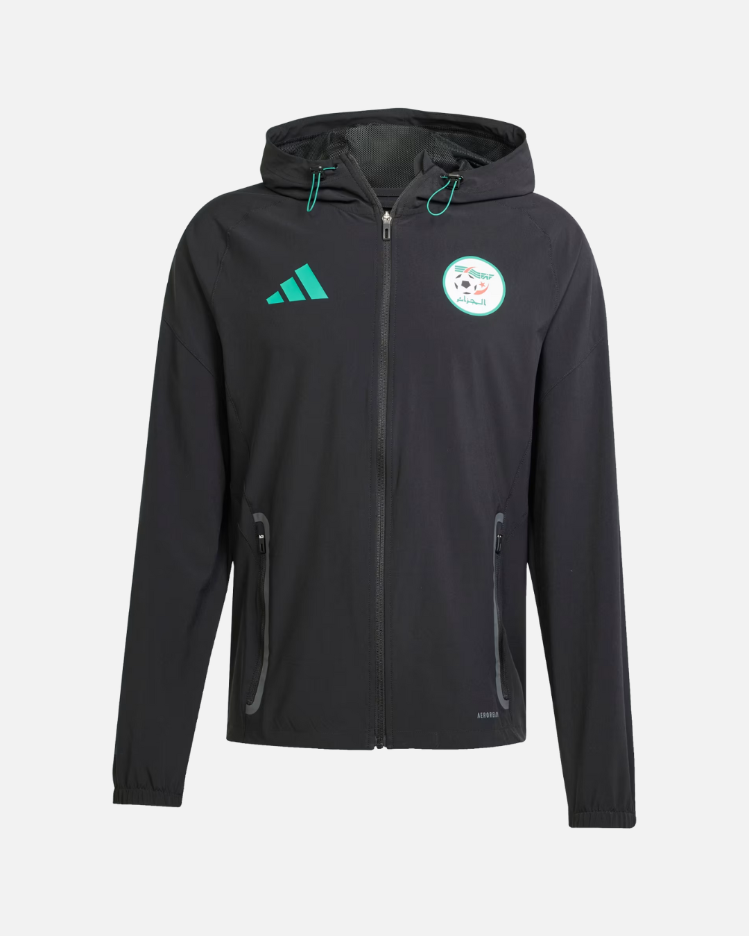 Veste de survêtement Algérie -  Noir