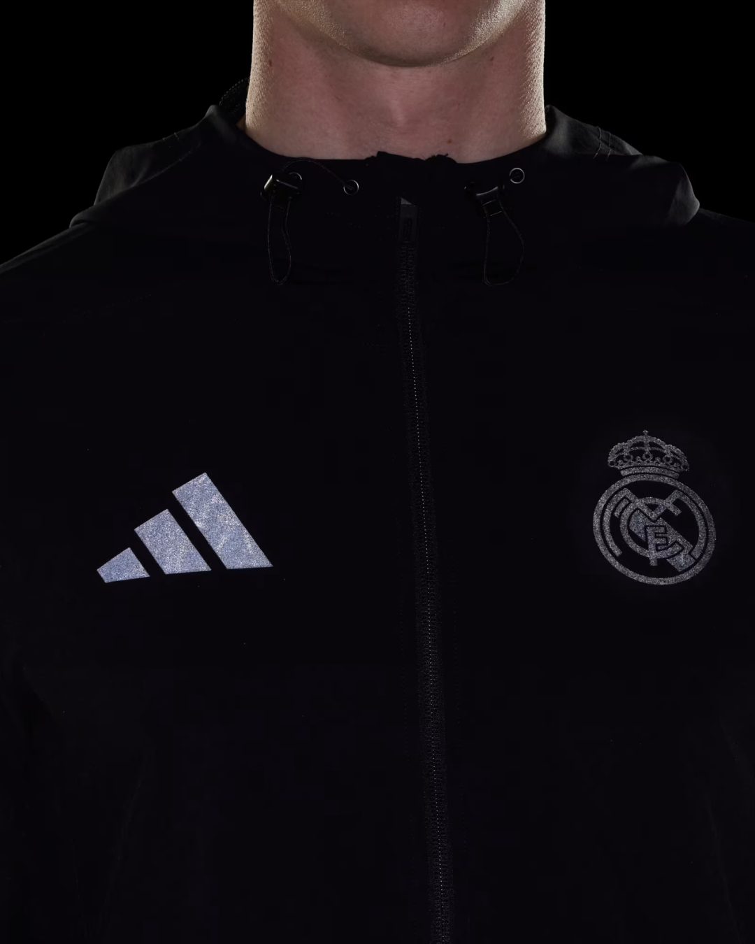 Veste de survêtement Real Madrid - Noir