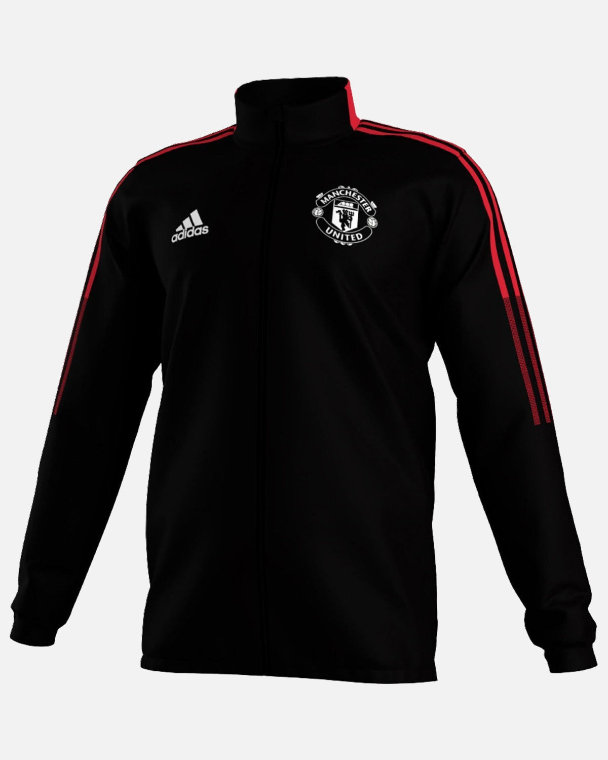 Veste d'entrainement Manchester United Junior 2021/2022 -  Noir/Rouge