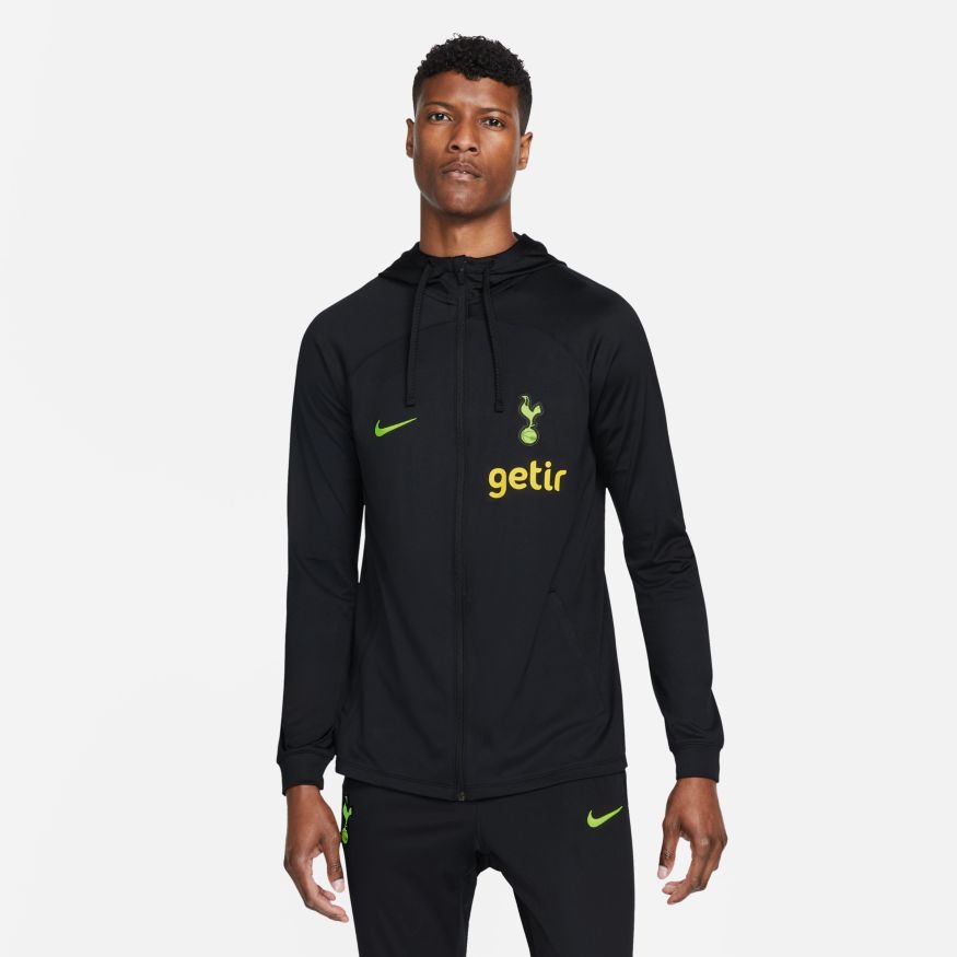 Veste d'entrainement Tottenham Hotspur Strike - Noir/Jaune