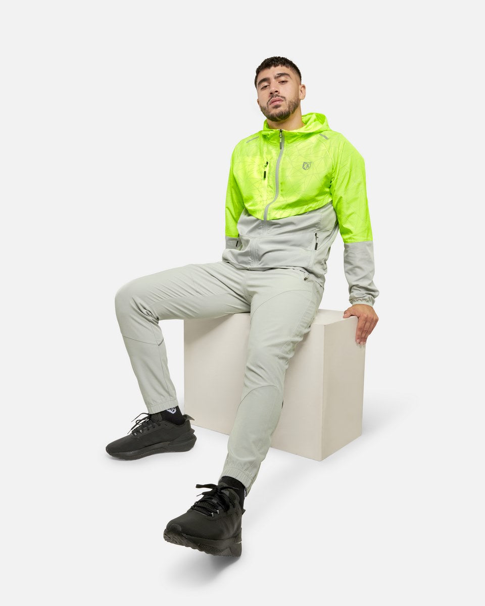 Veste FK running Lift - Gris/Jaune