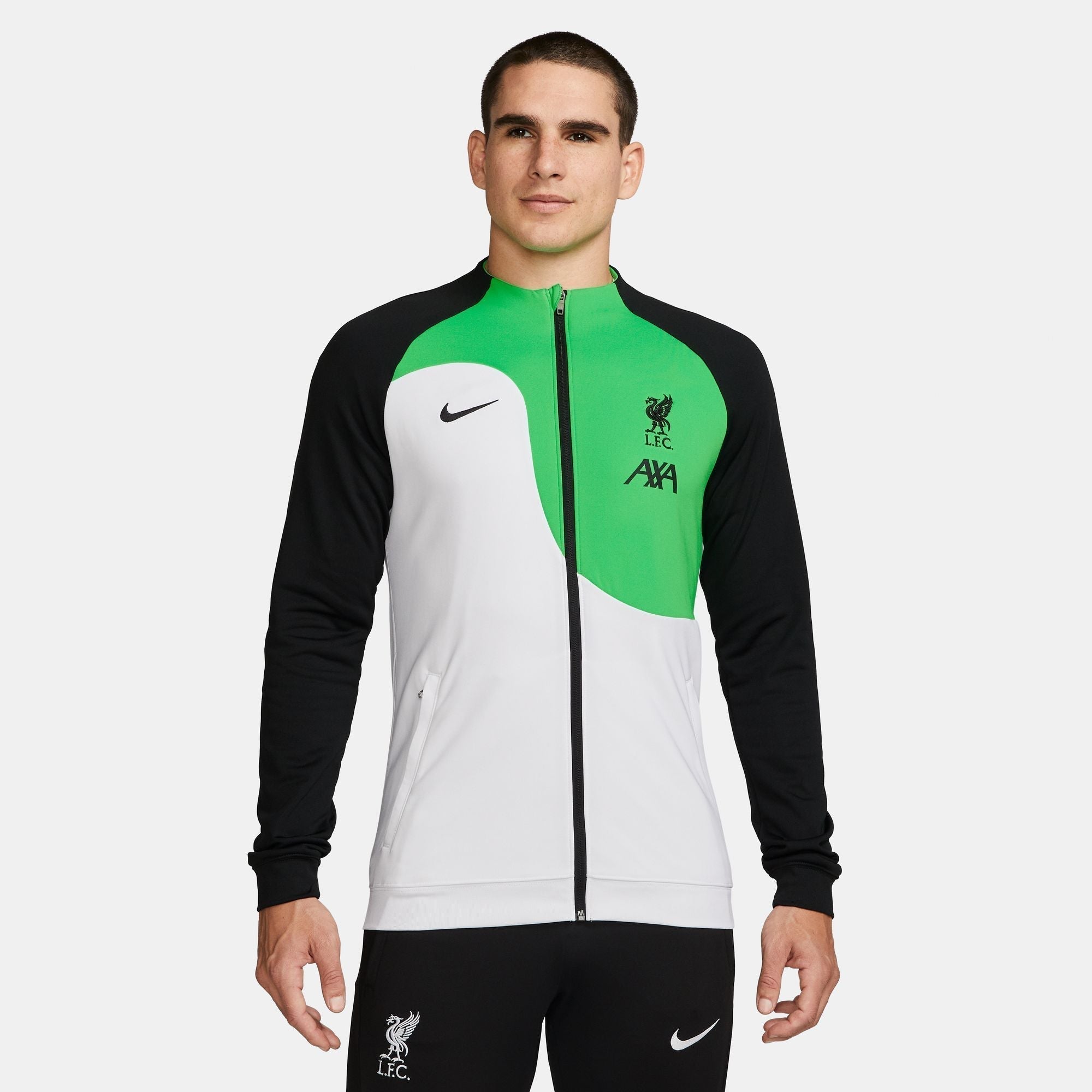 Veste Liverpool FC Academy Pro - Noir/Vert/Blanc
