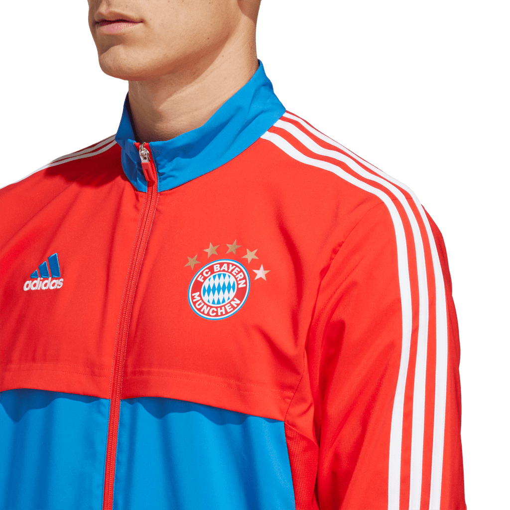 Veste de survêtement Bayern Munich - Rouge/Bleu
