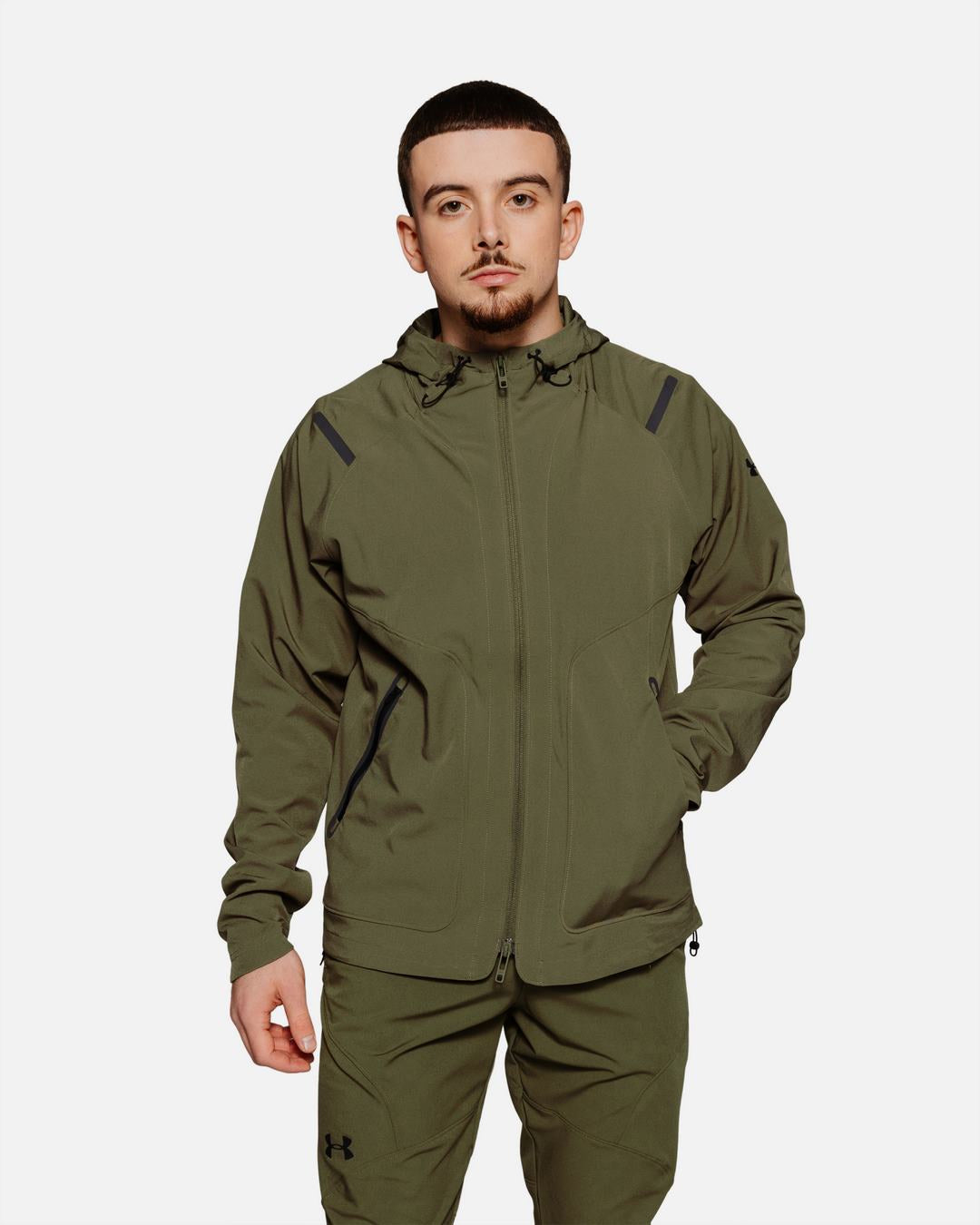 Veste Under Armour Running Unstoppable - Kaki