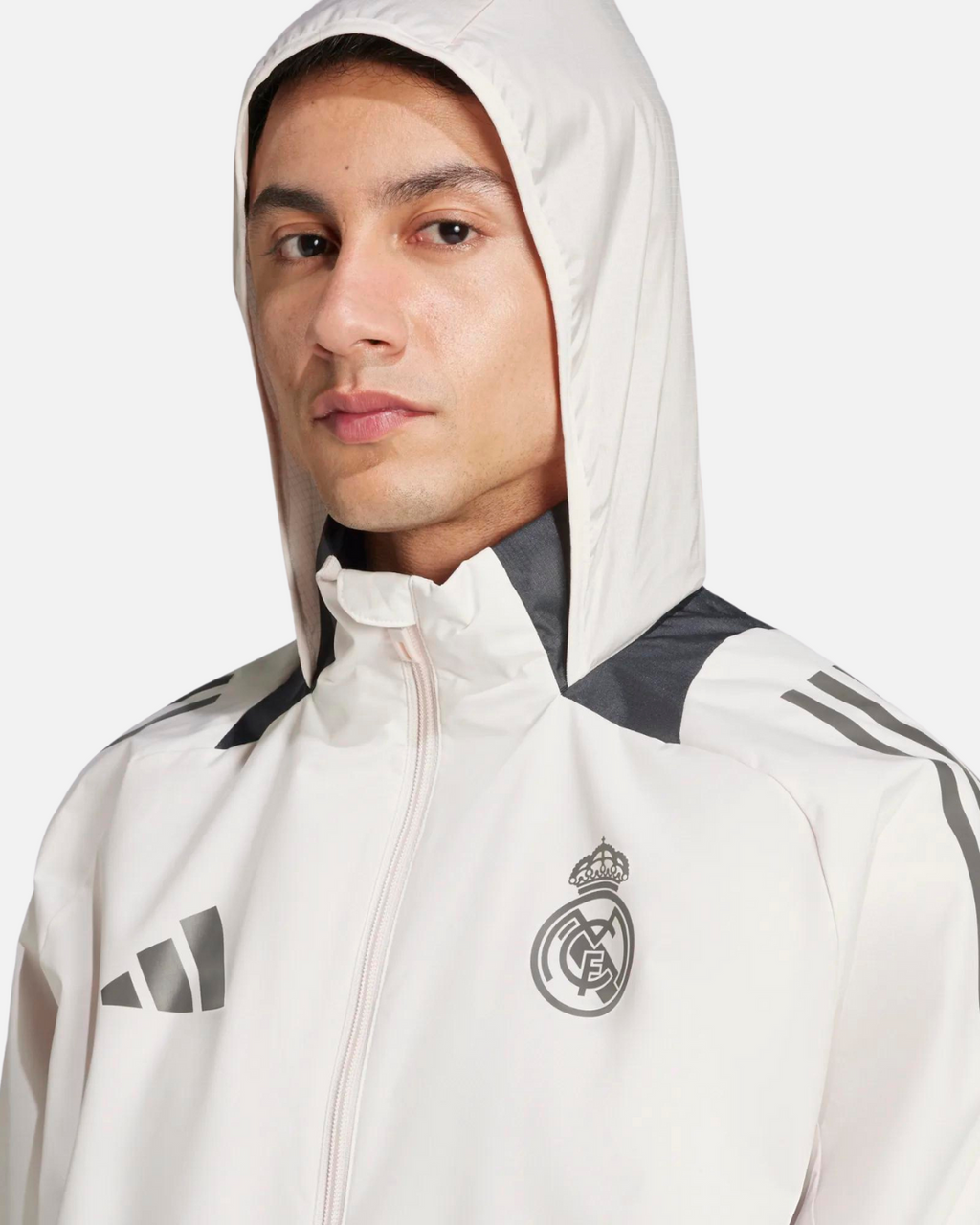 Veste Coupe-Vent Real Madrid 2025 - Beige