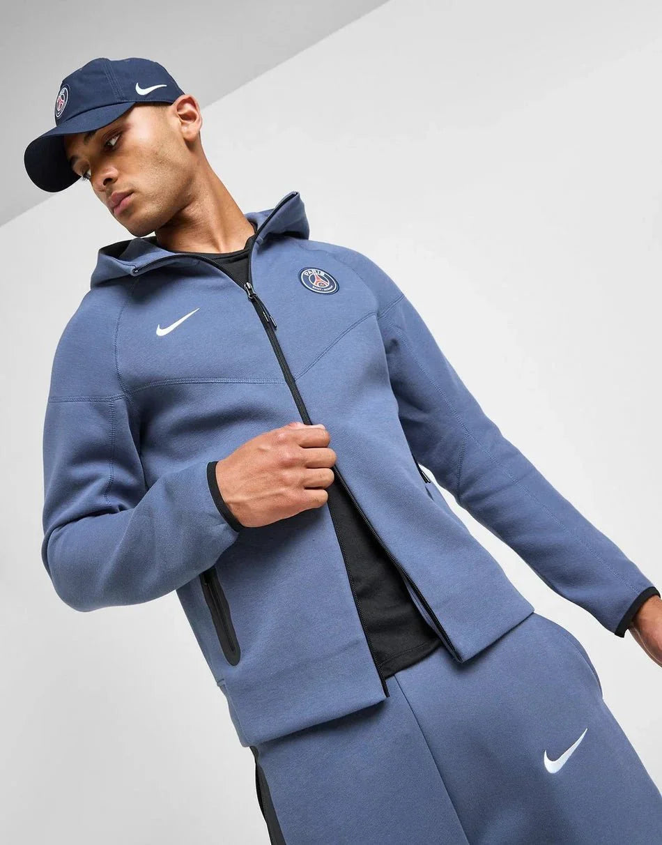 Nike Paris Saint Germain Tech Fleece Full Zip Hoodie